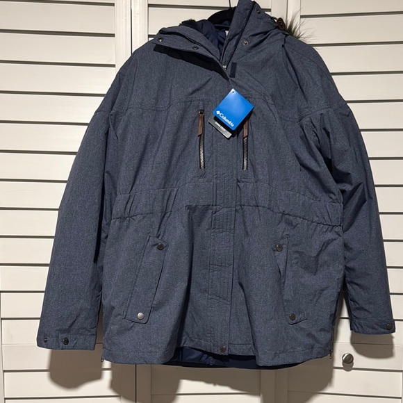 Columbia Jackets & Blazers - Columbia Women’s  Blue Peyton Pass Interchange Jacket 2X